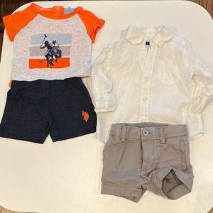 Baby Boy Preppy Bundle - Size 3-6 Months